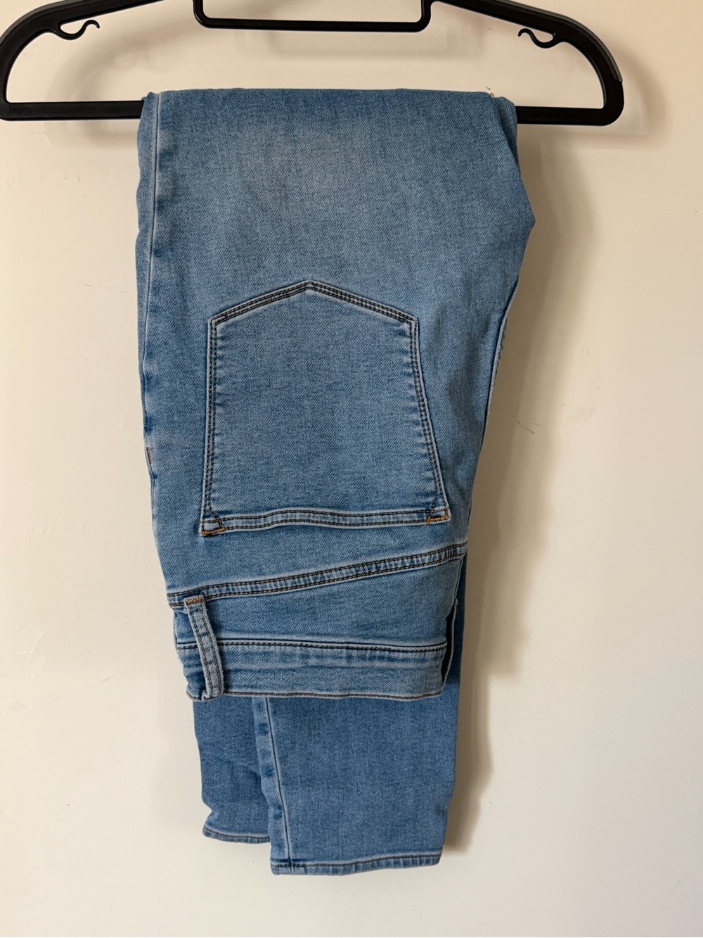 J. Crew Mid-Rise Skinny Jeans in Light Blue